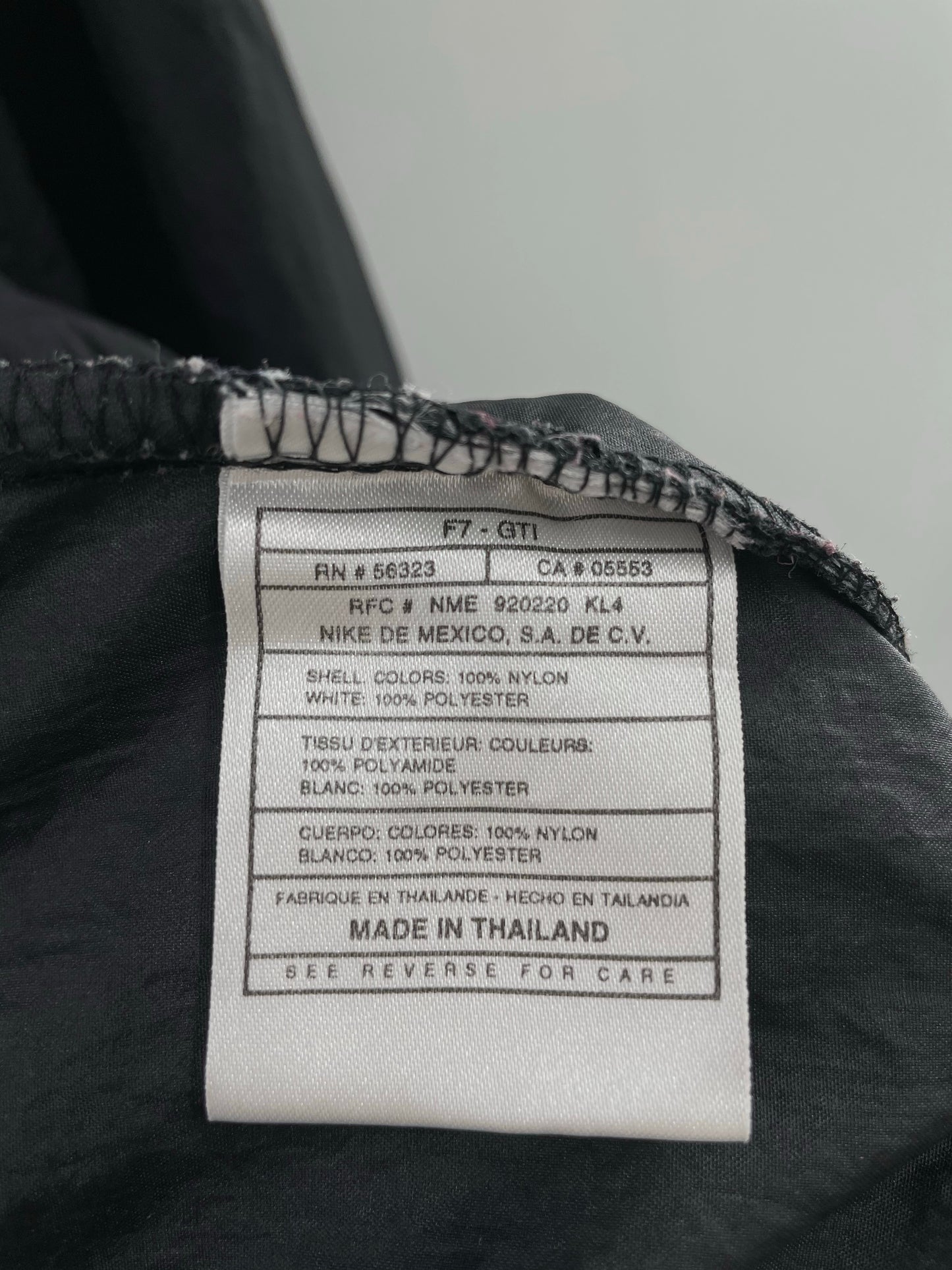 90’s NIKE Size XXL Vintage Nylon Jacket / K5340