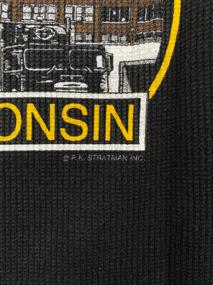 90's HARLEY DAVIDSON Made in USA Size L Vintage Long Sleeve T-Shirt / A8403