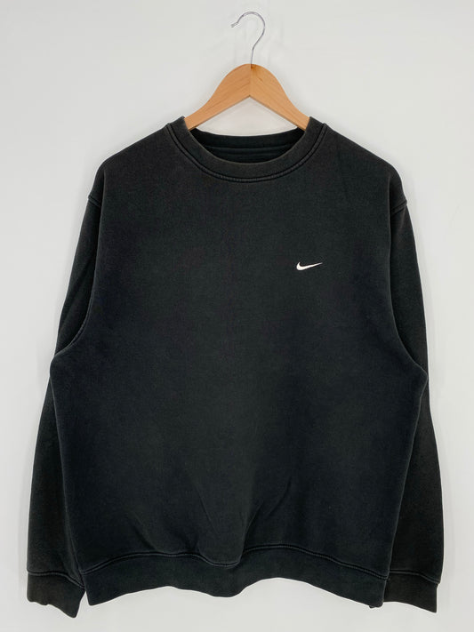 00' NIKE MINI SWOOSH Size L Vintage Sweat-shirt / K6177