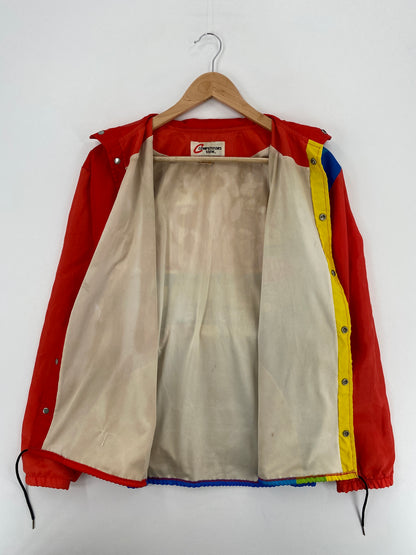 90's DUPONT JEFF GOR m  DON Made in USA Size M Racing Nylon Jacket / A5592