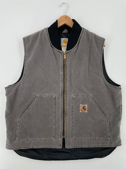 Vintage CARHARTT Made in USA Size XL Duck Vest / A8645