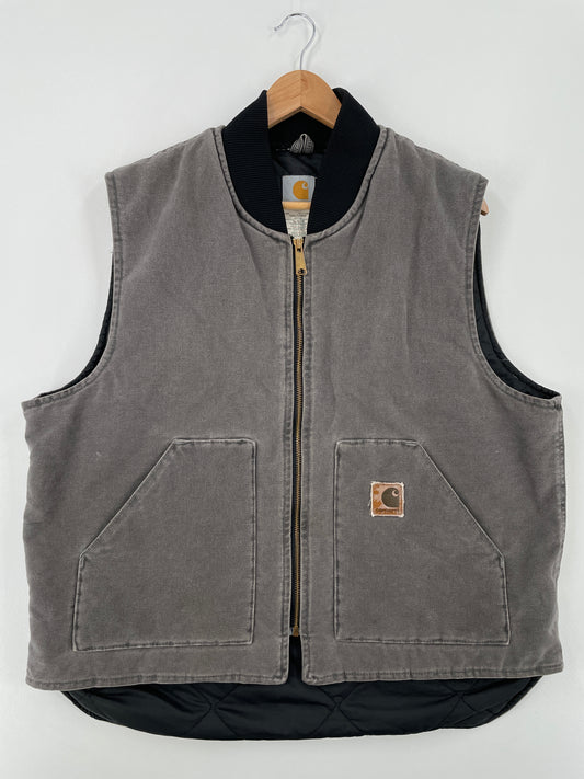 Vintage CARHARTT Made in USA Size XL Duck Vest / A8645