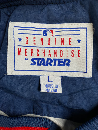 90's ATLANTA BRAVES Size L Vintage MLB Nylon Jacket / A3510