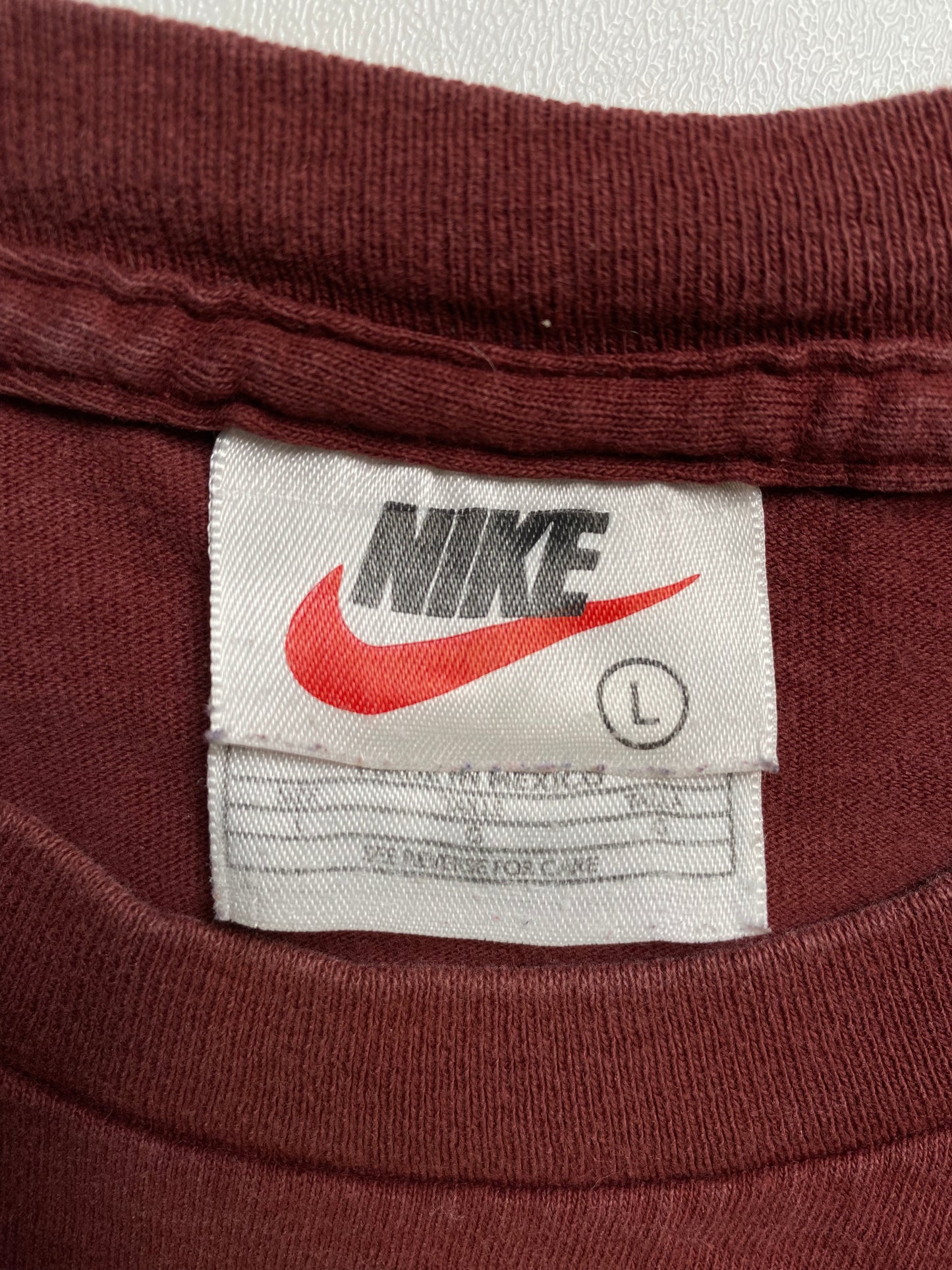 90's NIKE MINI SWOOSH Size L Vintage T-Shirt / A2714