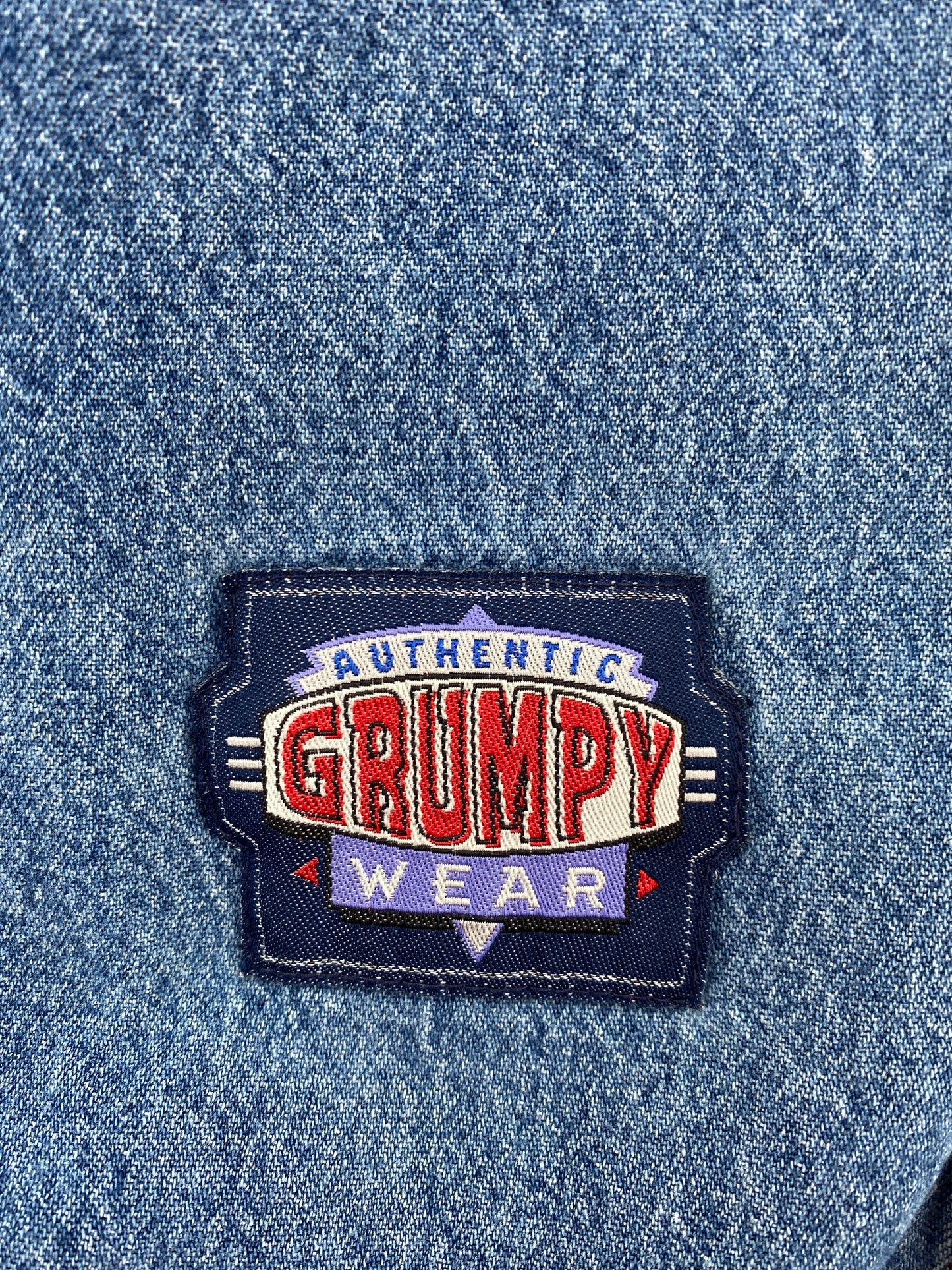 00' DISNEY GRUMPY Size L Vintage Button Down Shirt / A3950
