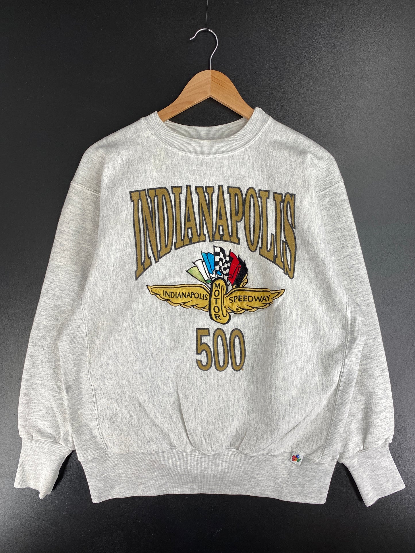 90’s INDIANAPOLIS MOTOR  SPEEDWAY Size XL Vintage Racing Sweat-Shirt / E3135S