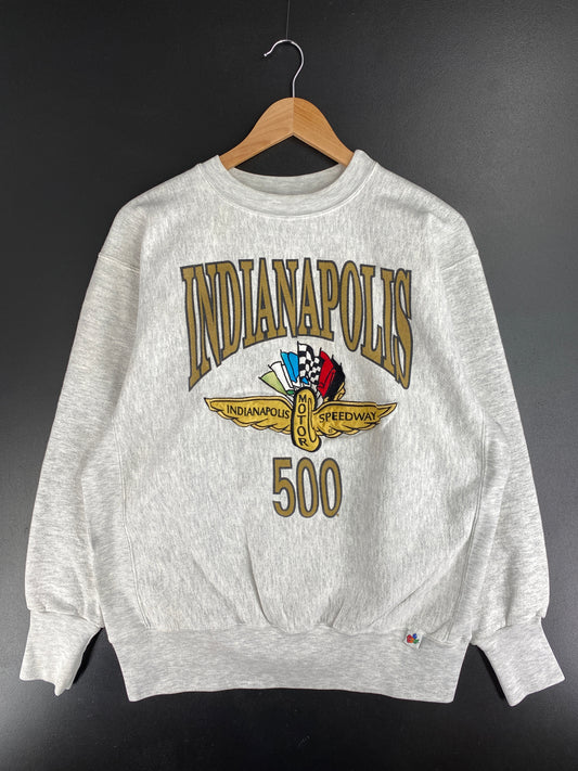 90’s INDIANAPOLIS MOTOR  SPEEDWAY Size XL Vintage Racing Sweat-Shirt / E3135S