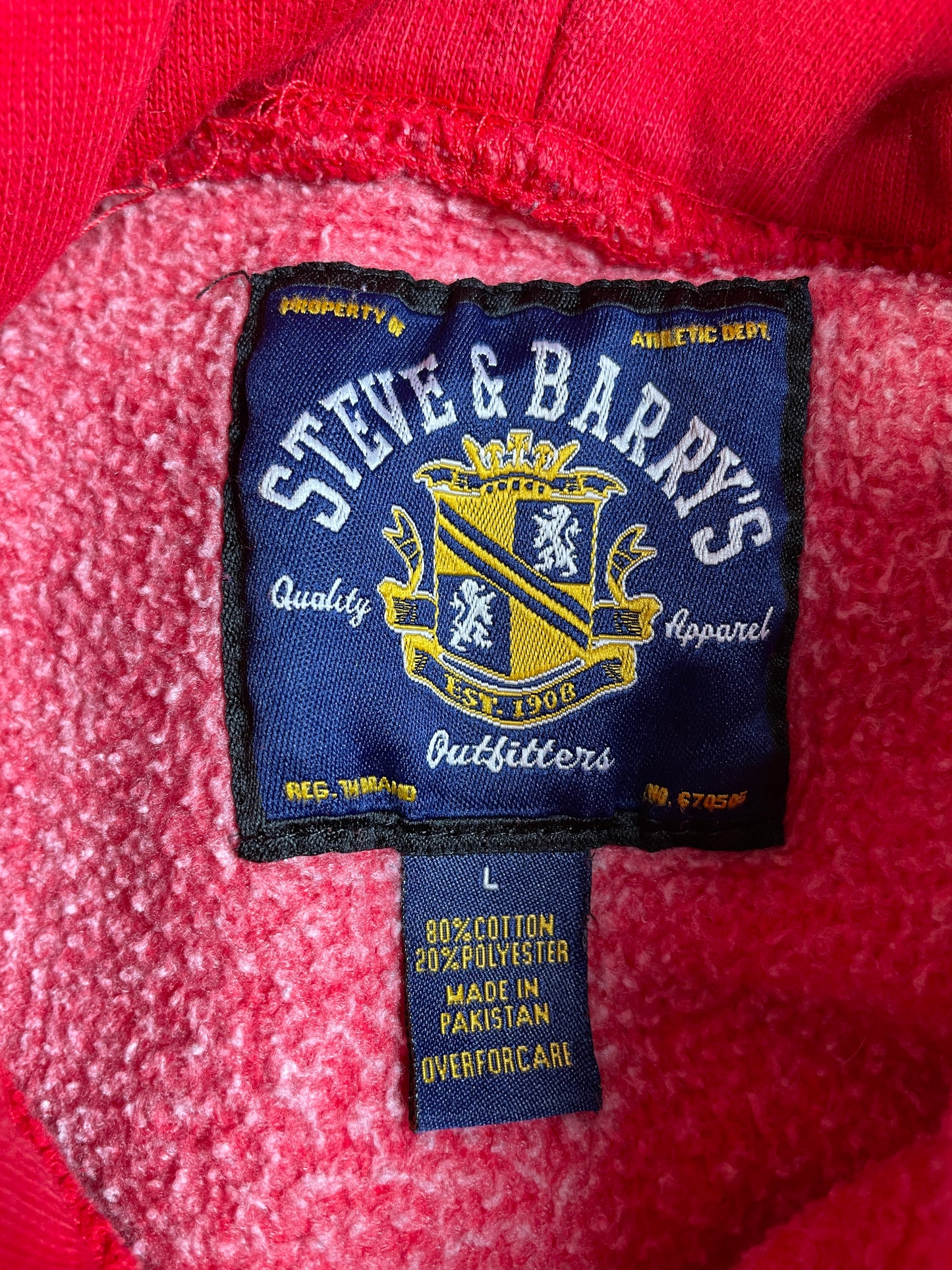 Vintage WISCONSIN Size L College Hoodie Sweat-shirt / A9791