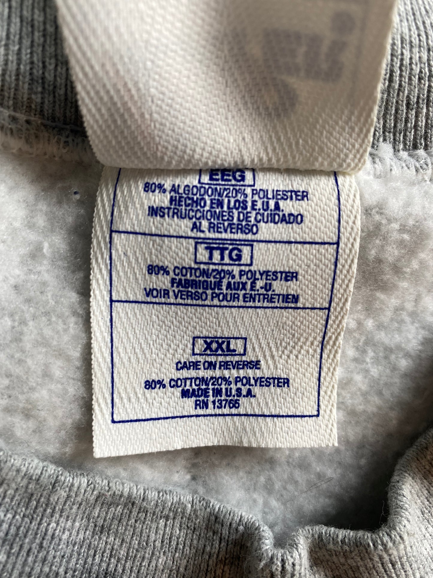 90's MINNESOTA VIKINGS Made in USA Size XXL Vintage NFL Sweat-shirt / A2294