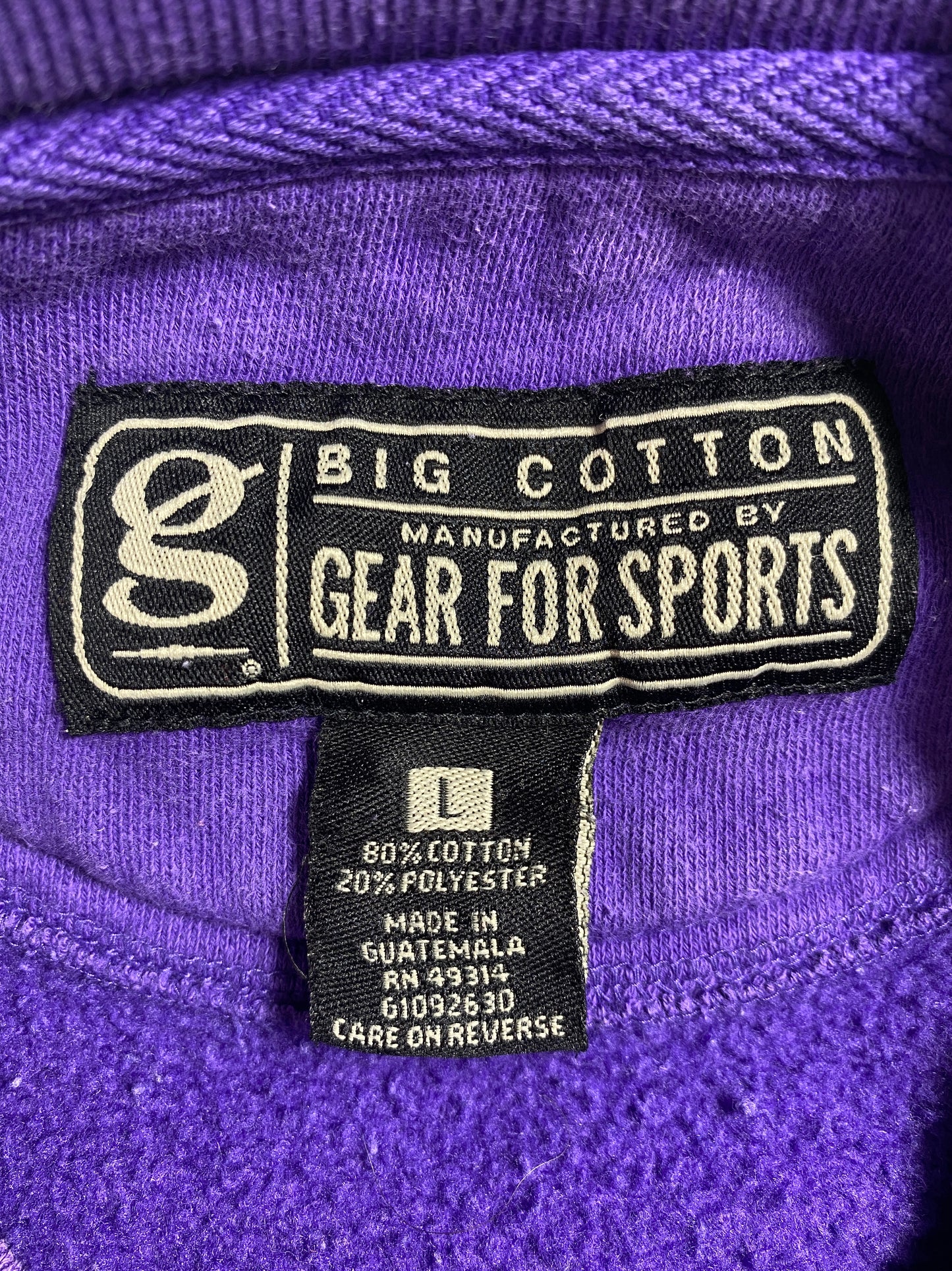 00' NORTHERN IOWA Size L Vintage College Sweat-Shirt / A4943