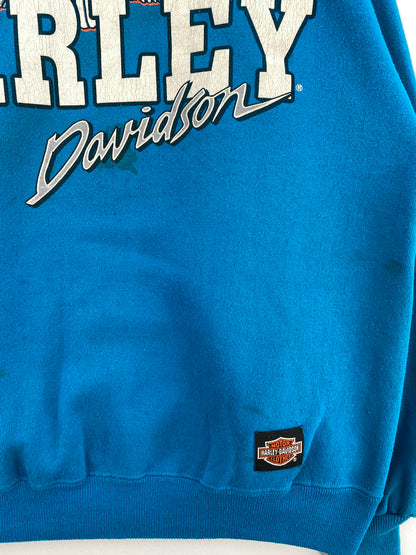 Early 90’s HARLEY DAVIDSON Made in USA Size L Vintage Sweat-shirts / A5481