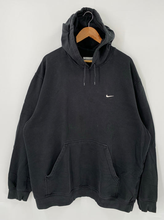 00' NIKE MINI SWOOSH Size XXL Vintage Hoodie Sweat- Shirts / K4334