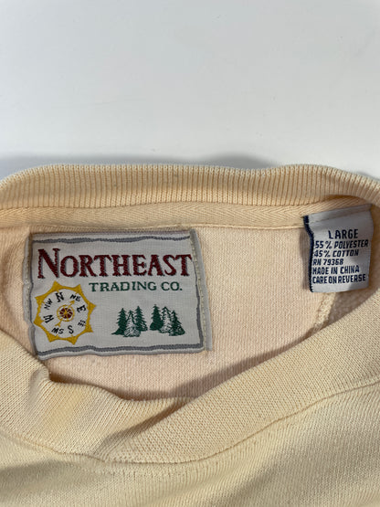 Vintage NATIONAL SPORTSMAN Size L Animal Sweat-Shirt / A9930