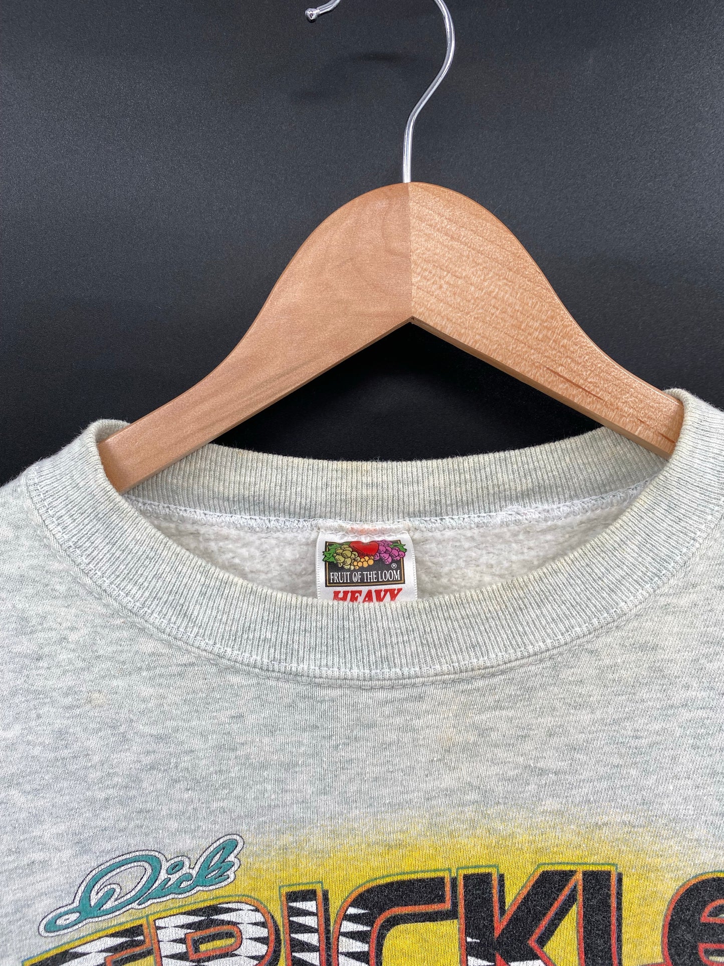 90's DICK TRICKLE Made in USA Size XXXL Vintage Racing Sweat-shirt  / K5358