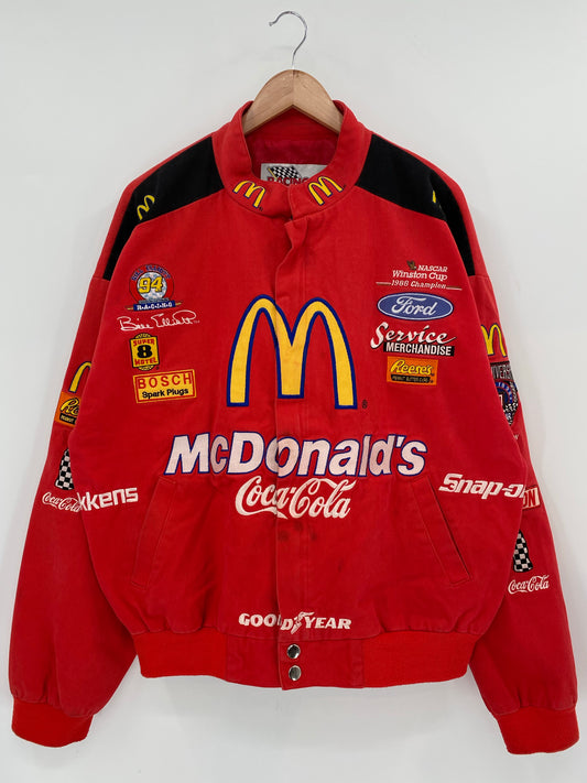 Vintage MCDONALD'S Size XL  Racing Jacket  / K6673