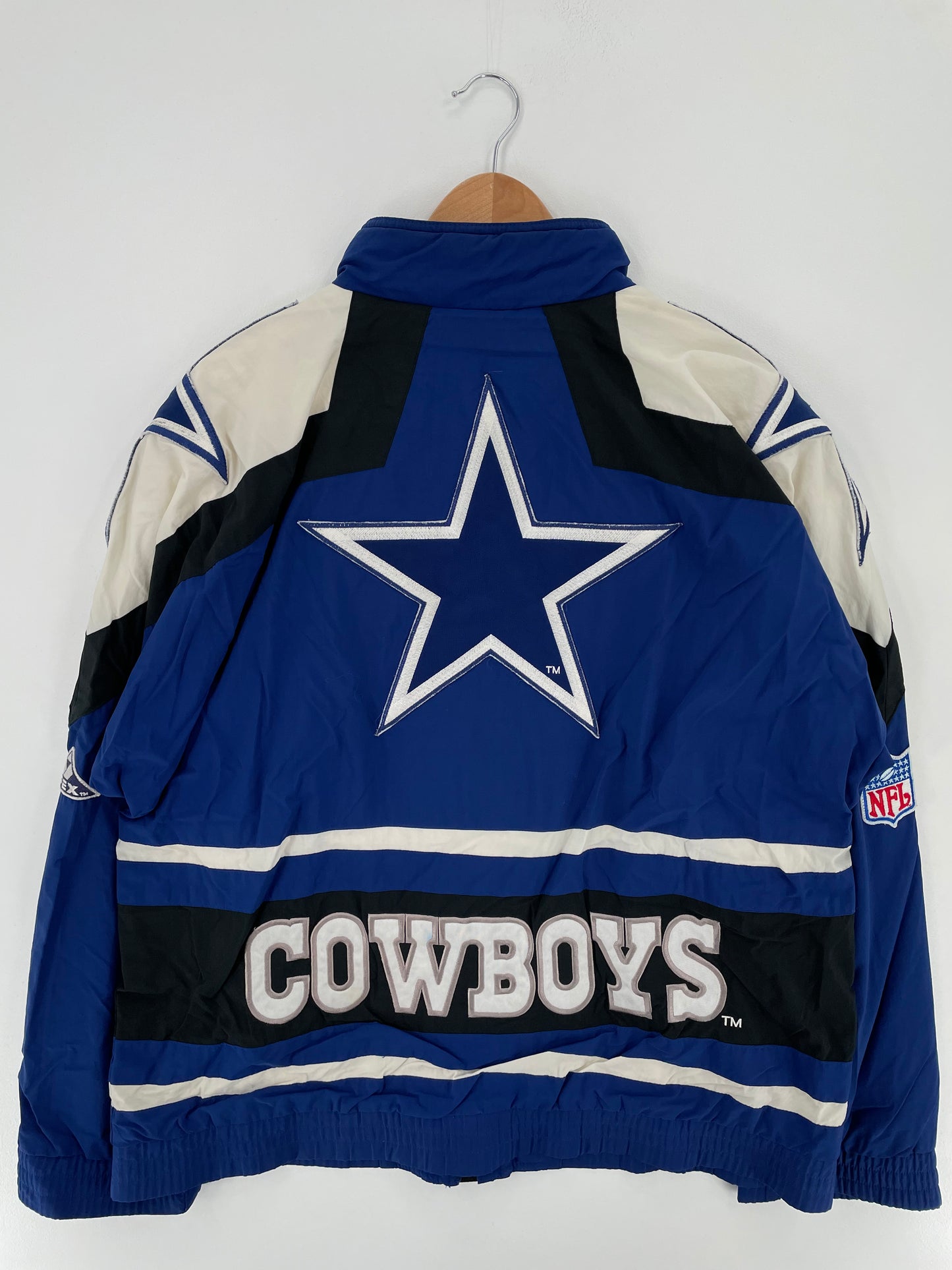 90’s DALLAS COWBOYS Size L NFL Nylon Jacket / A2533
