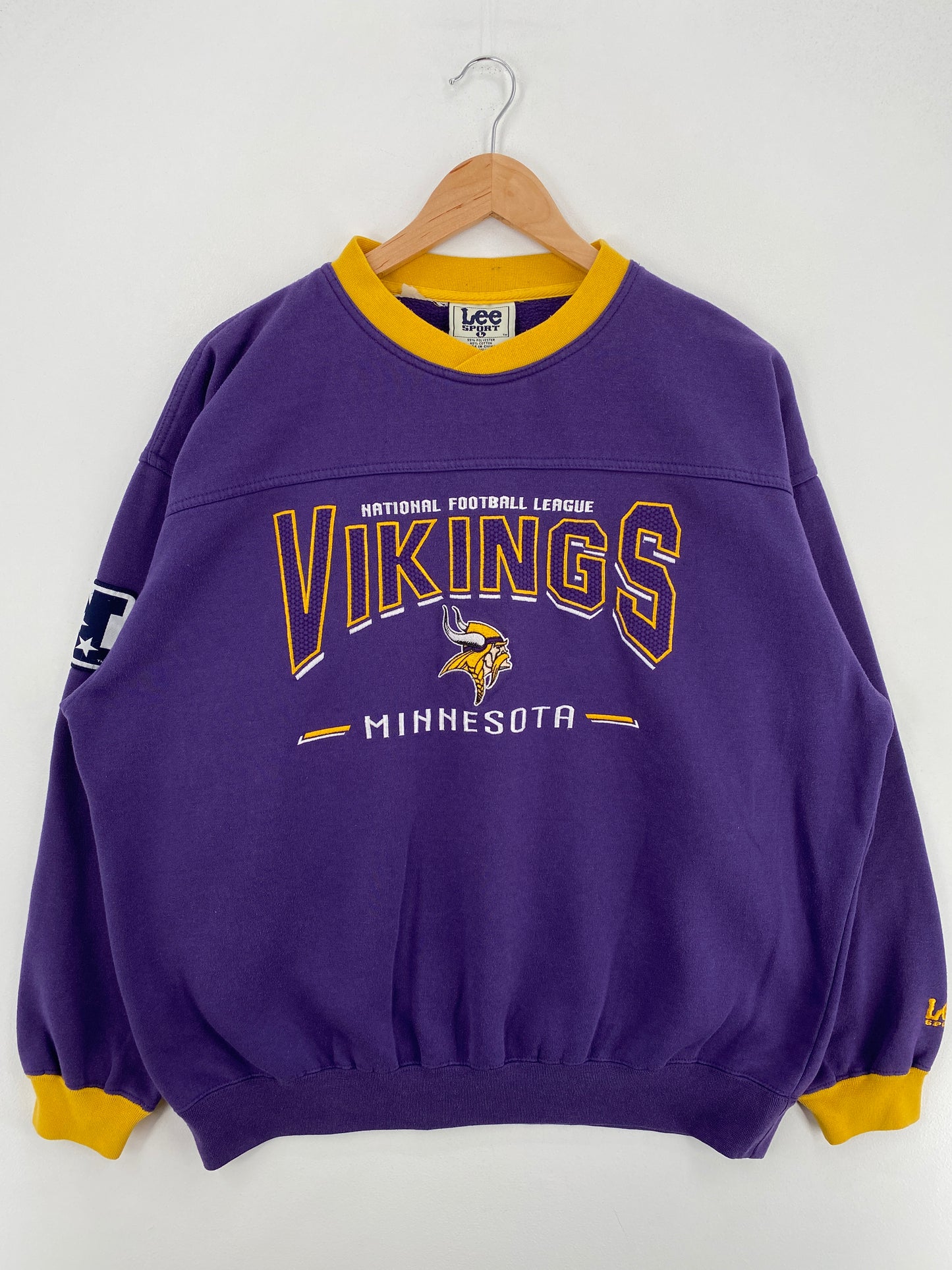 90's MINNESOTA VIKINGS Size L Vintage NFL Sweat-Shirt / A6394