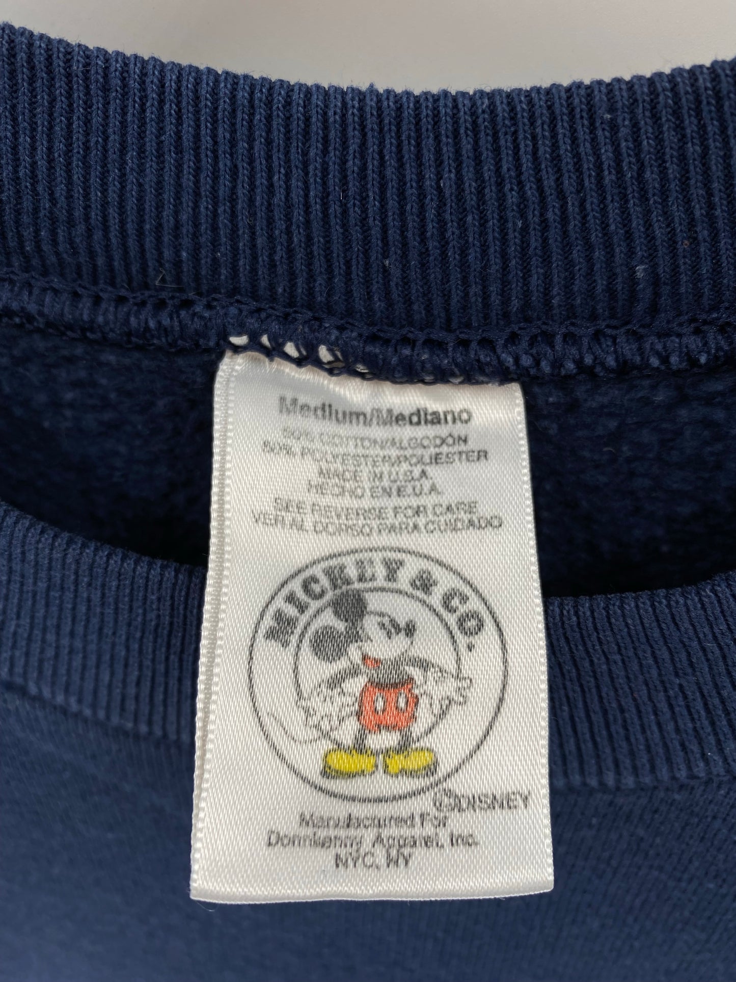 90's DISNEY MICKEY Made in USA Size M Vintage Sweat-Shirt / K6126