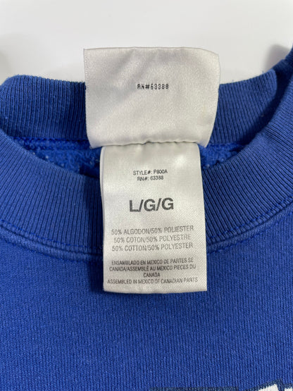 2000 NEW YORK YANKEES x METS Size L Vintage MLB Sweat-shirt / A937