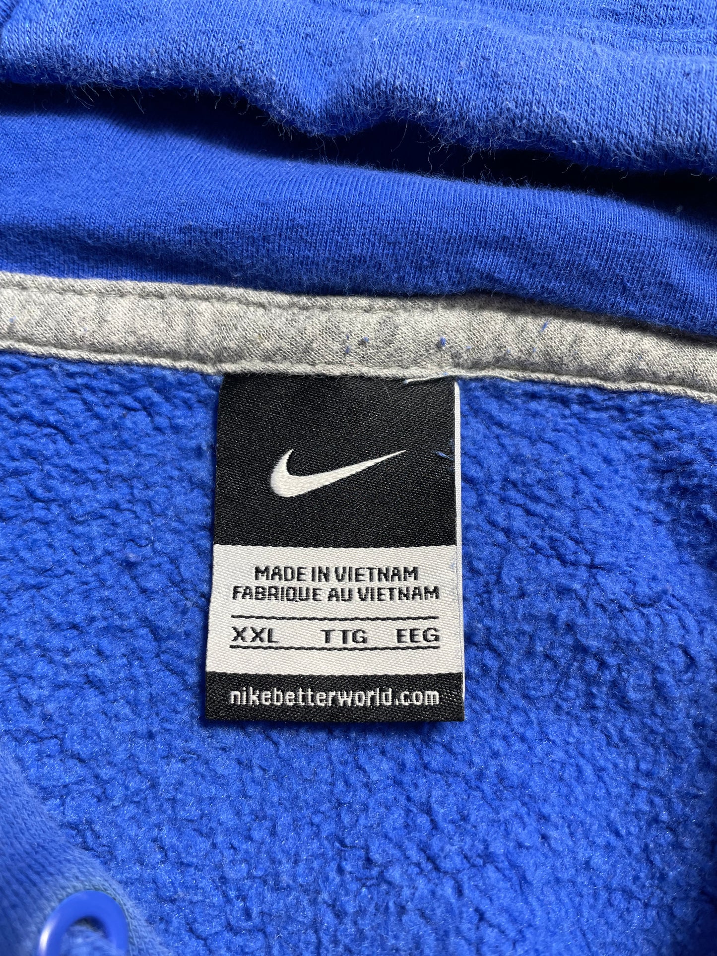 00' NIKE CHICAGO BEARS Size XXL Vintage NFL Hoodie Sweat-Shirts/ A38