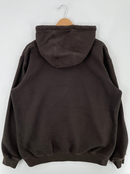 Vintage CARHARTT Size L Hoodie Sweat-Shirt / E3058S