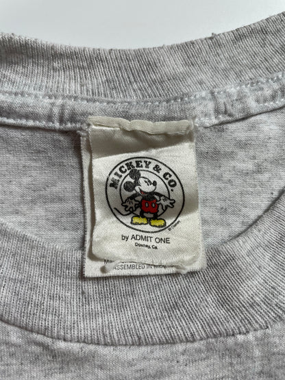 90's DISNEY MICKEY Size L Vintage T-Shirt / K9408