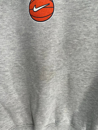 00' NIKE ILLINOIS Size L Vintage College Sweat shirt / K7967