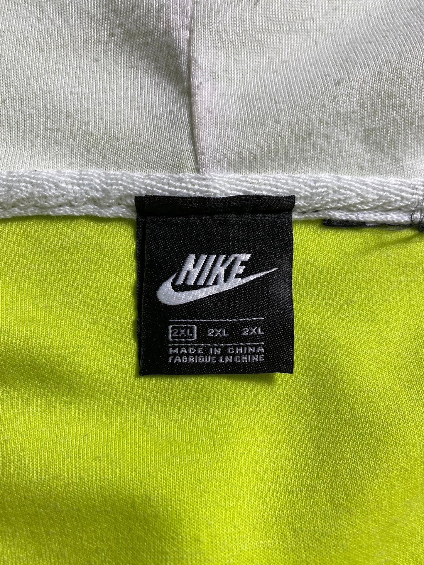 Vintage NIKE Size XXL Vintage Hoodie Zip-up Sweat-shirt / A6820