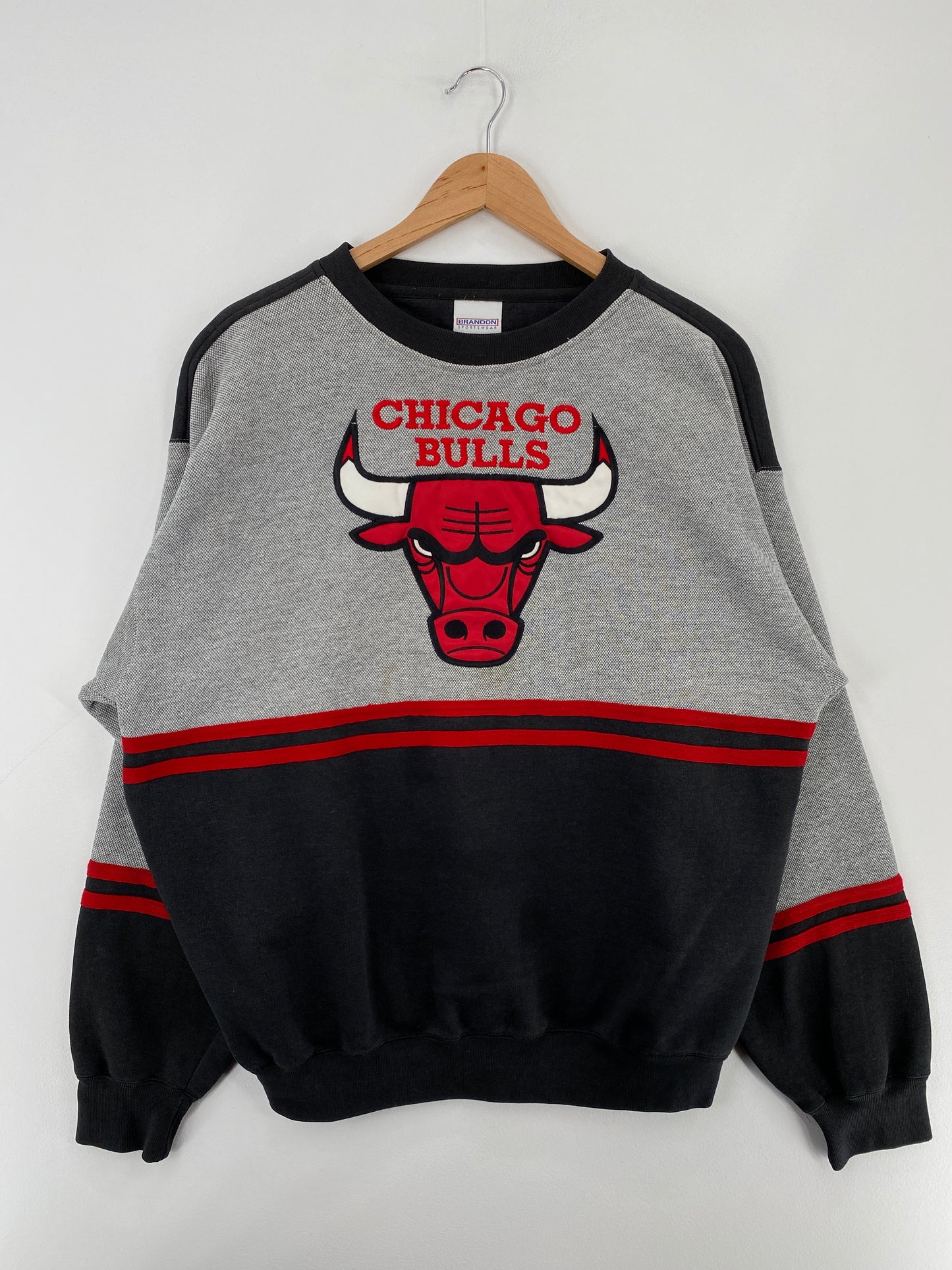Vintage CHICAGO BULLS Size L NBA Sweat-shirt / E5107S