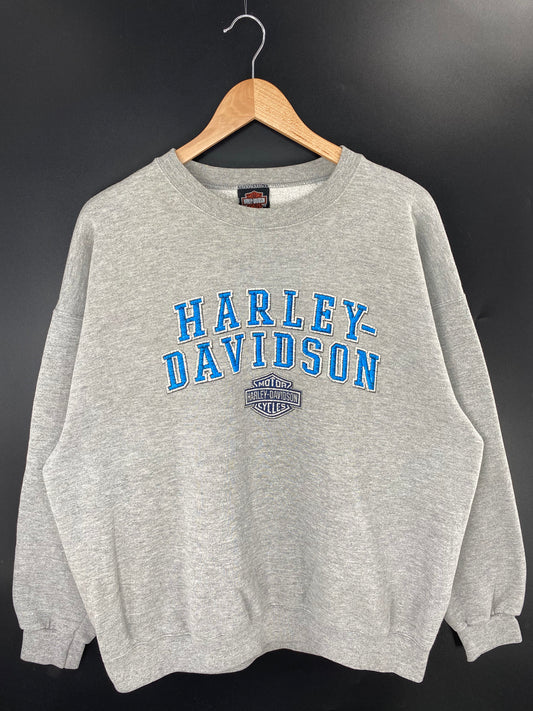 2001 HARLEY DAVIDSON Size XL Vintage Sweat-shirt / K9904