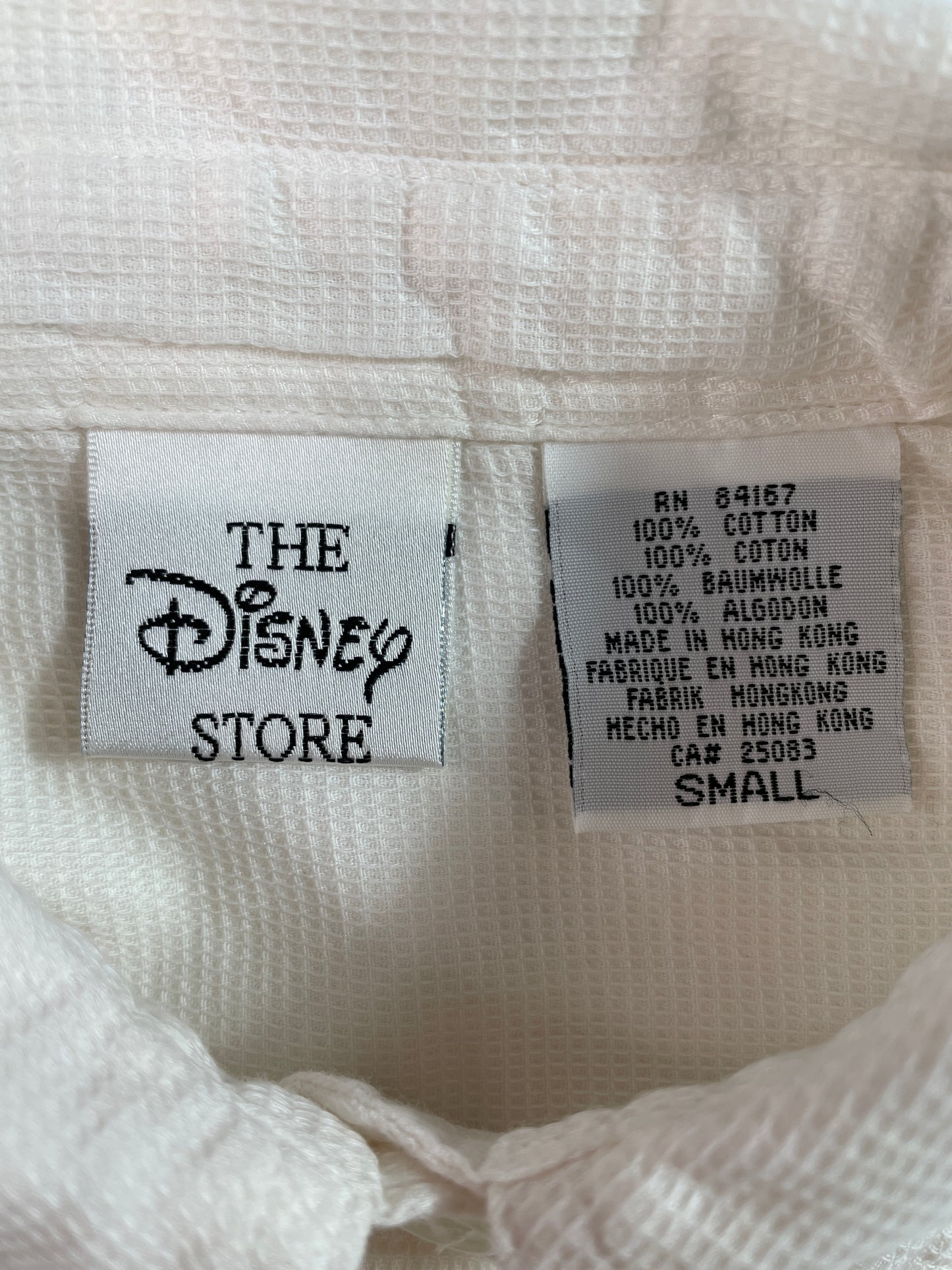 00' DISNEY WINNIE THE POOH Size S Vintage Button down Shirt / E5136B