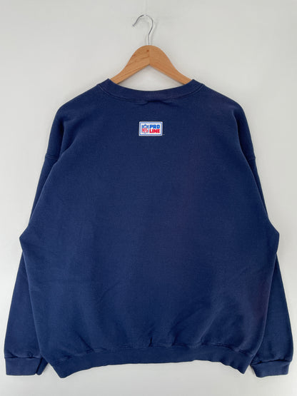 90's NIKE x DALLAS COWBOYS Made in USA Size L Vintage NFL Sweat-Shirt / E6050S