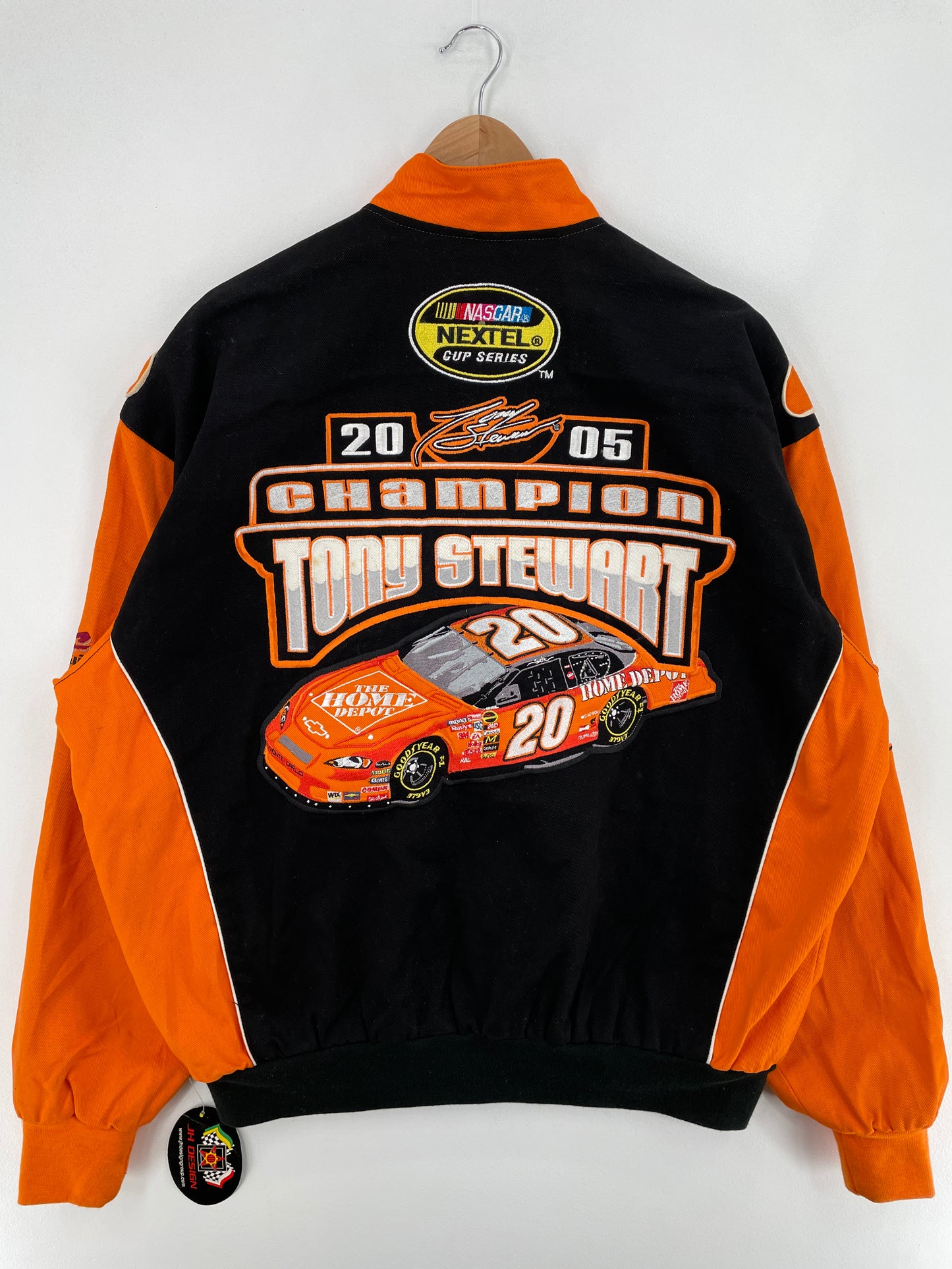 2005 DEAD STOCK NASCAR x TONY STEWAR Dead stock Size XL Vintage Racing Jacket / E862