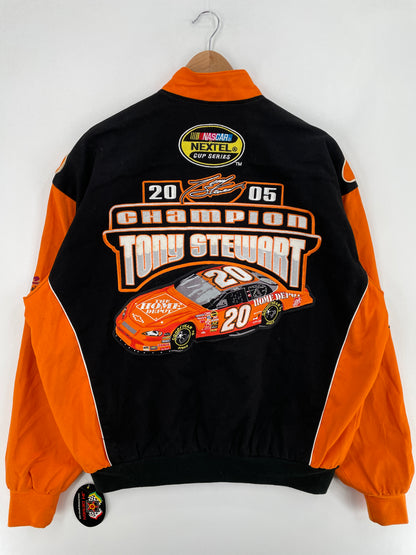 2005 DEAD STOCK NASCAR x TONY STEWAR Dead stock Size XL Vintage Racing Jacket / E862