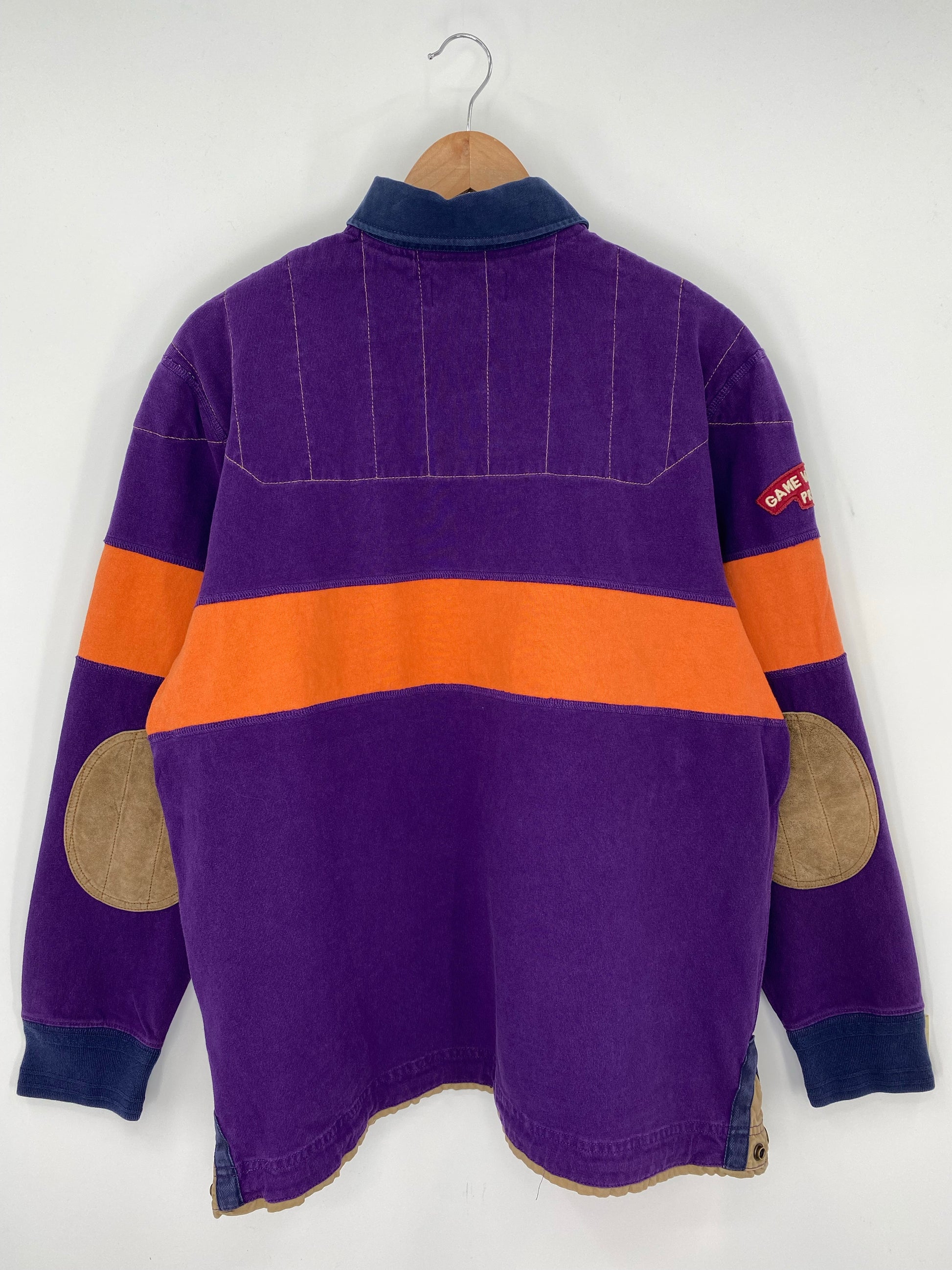 90's POLO RALPH LAUREN KENYA Size L Vintage Rugby-Shirt / K9510