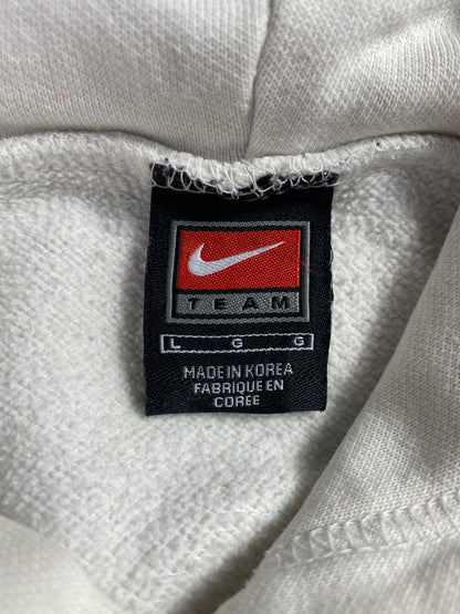 00' NIKE CAROLINA Size L Vintage College Hoodie Sweat-Shirt / A4032
