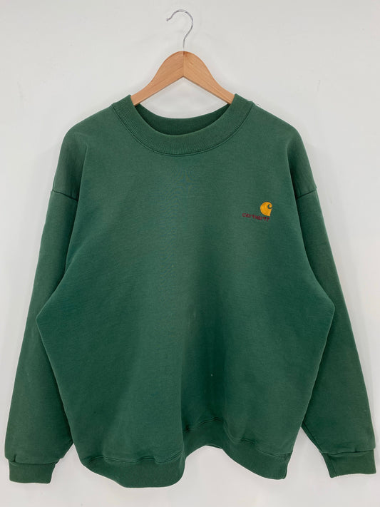 90’s CARHARTT Size Approx.L Double Face Sweat-shirt / K7874