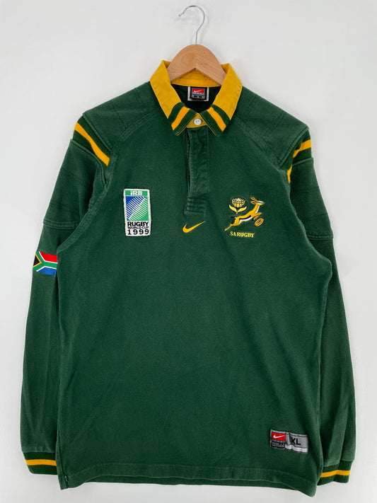 1999 NIKE x SA RUGBY WORLD CUP Size XL Vintage Rugby shirt / E1874R