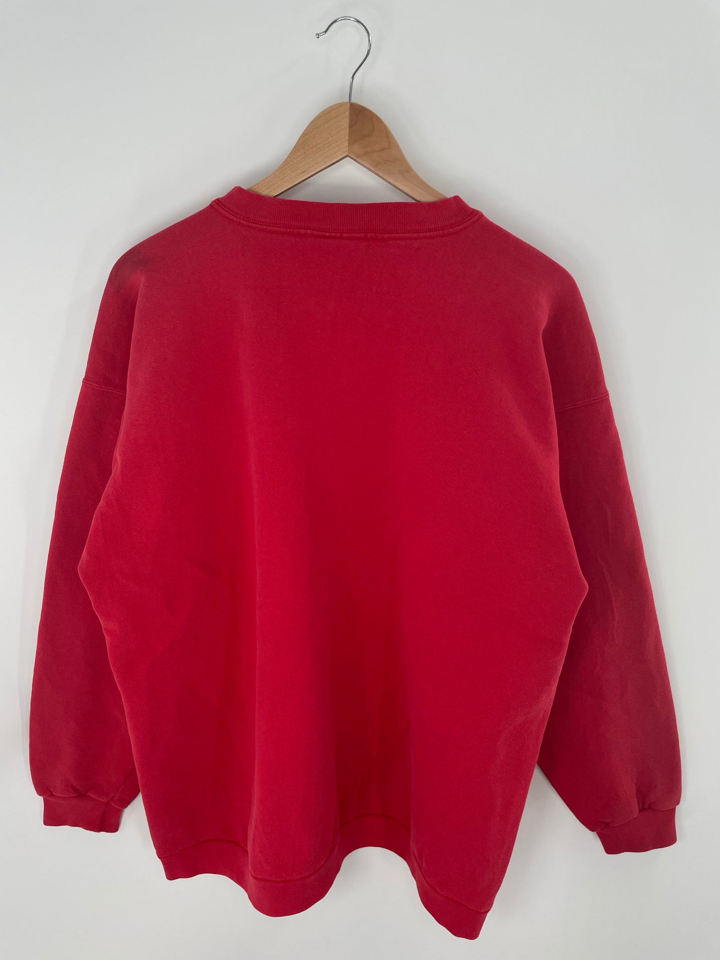 90's STARTER x DETROIT RED WINGS Made in USA Size L Vintage NHL Sweat-Shirts/ K8665