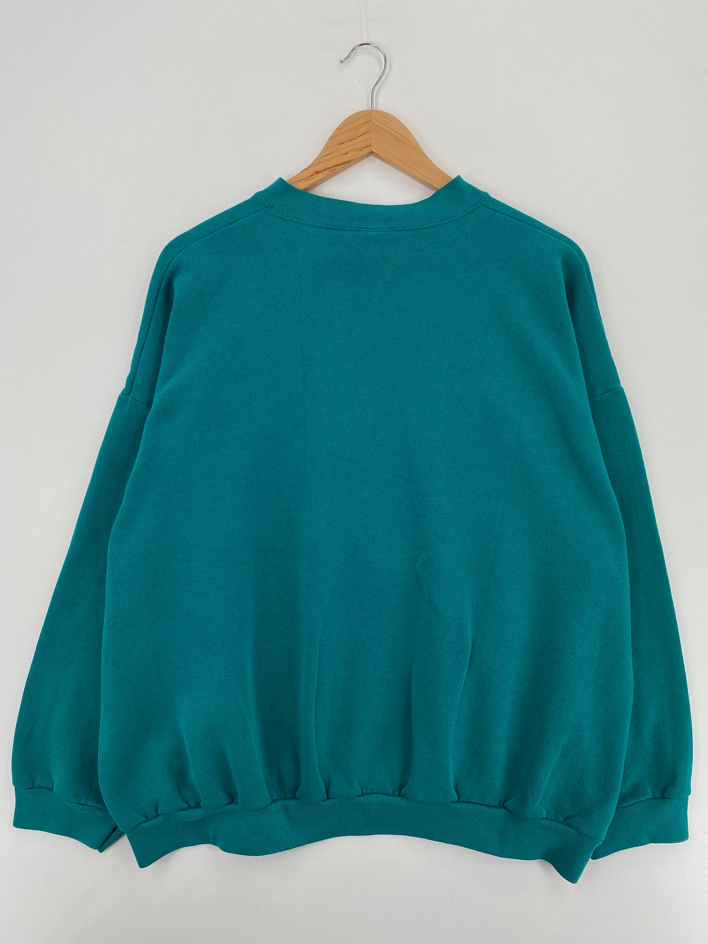 90's MIAMI DOLPHINS Size XXL Vintage NFL Sweat - Shirt/ A5889