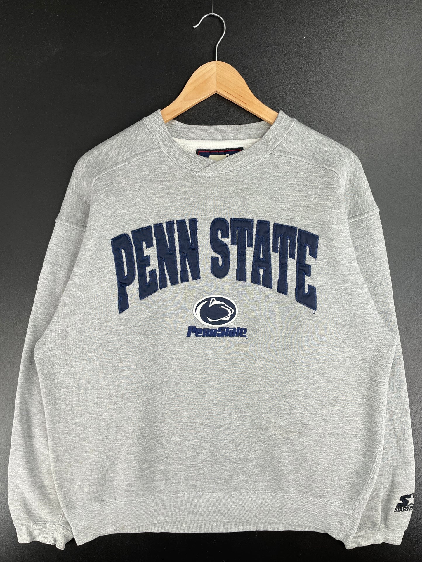 90's STARTER x PENN STATE Size M Vintage College Sweat-Shirt / E2343S