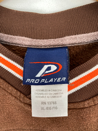 00' CLEVELAND BROWNS Size XL Vintage NFL Sweat-Shirt / A4739