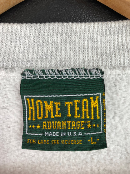 90's MIAMI HURRICANES Made in USA Size L Vintage College Sweat-Shirt / A7252