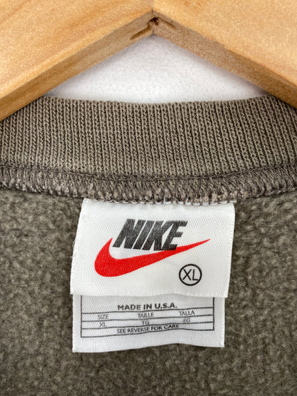90's NIKE MINI SWOOSH Made in USA Size XL Vintage Sweat-Shirts / A5749
