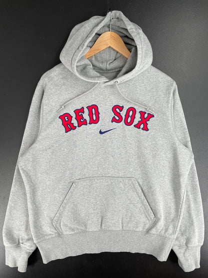 Vintage NIKE x BOSTON RED SOX Size L MLB Hoodie Sweat-Shirt / E3076S