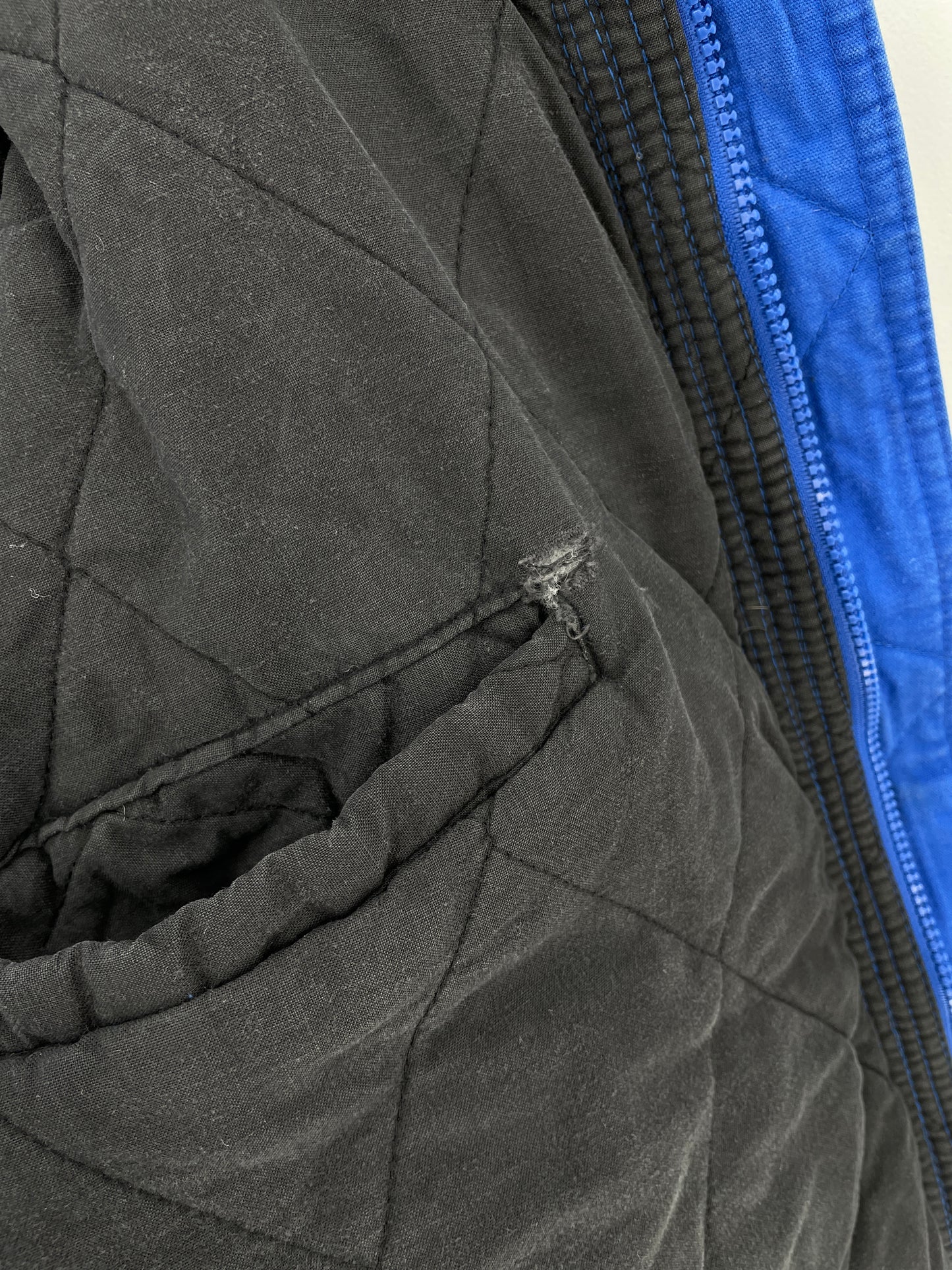 90’s NEW YORK KNICKS Size XL NBA Cotton Jacket / A9752