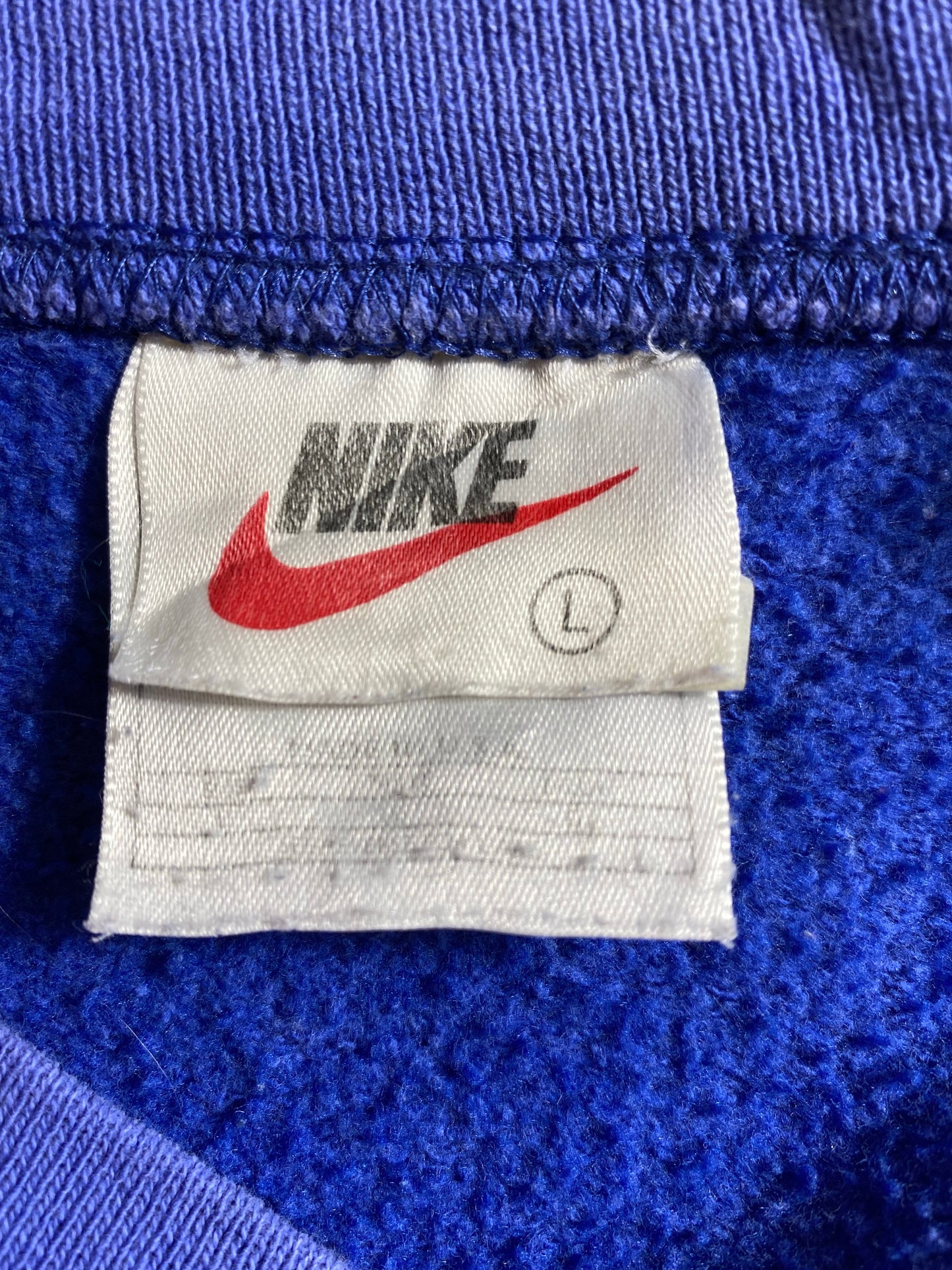 90's NIKE MINI SWOOSH Made in USA Size L Vintage Sweat-Shirt / K6702