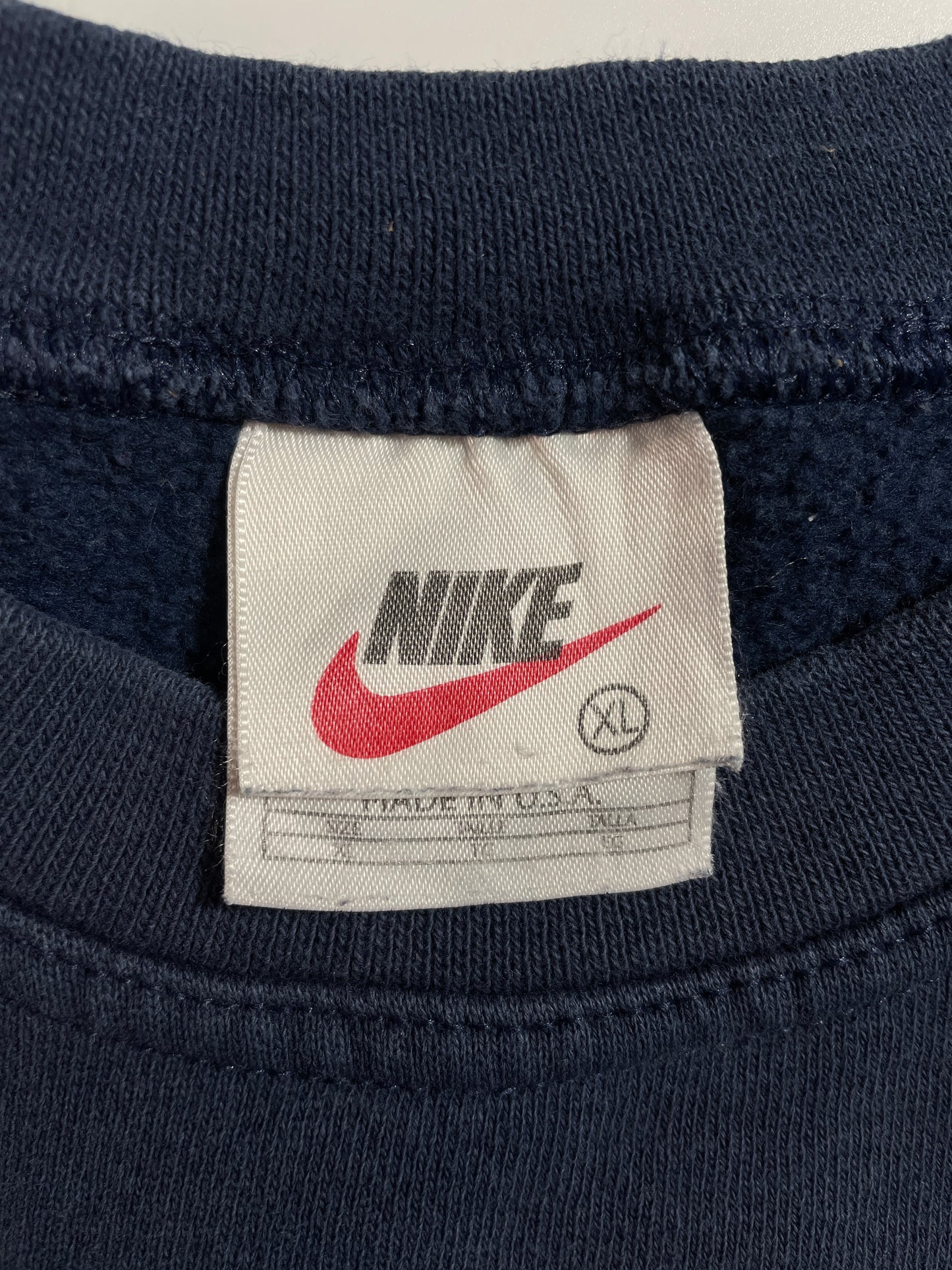 90’s NIKE MINI SWOOSH Made in USA Size XL Vintage Sweat-shirt / E5276S