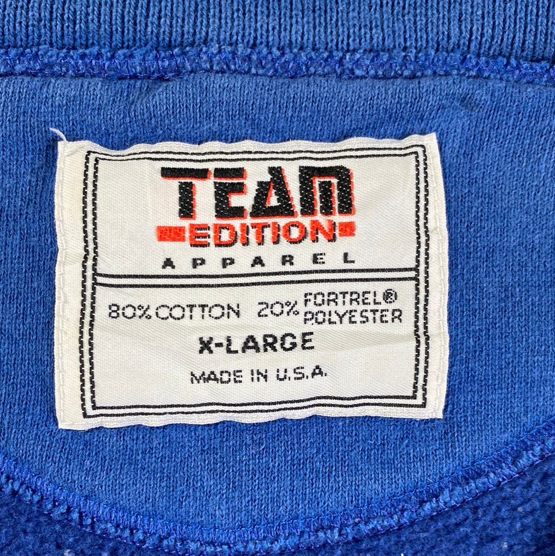 90’s UNIVERSITY OF KANSAS Made in USA Size XL Vintage College Sweat-Shirt / A7763