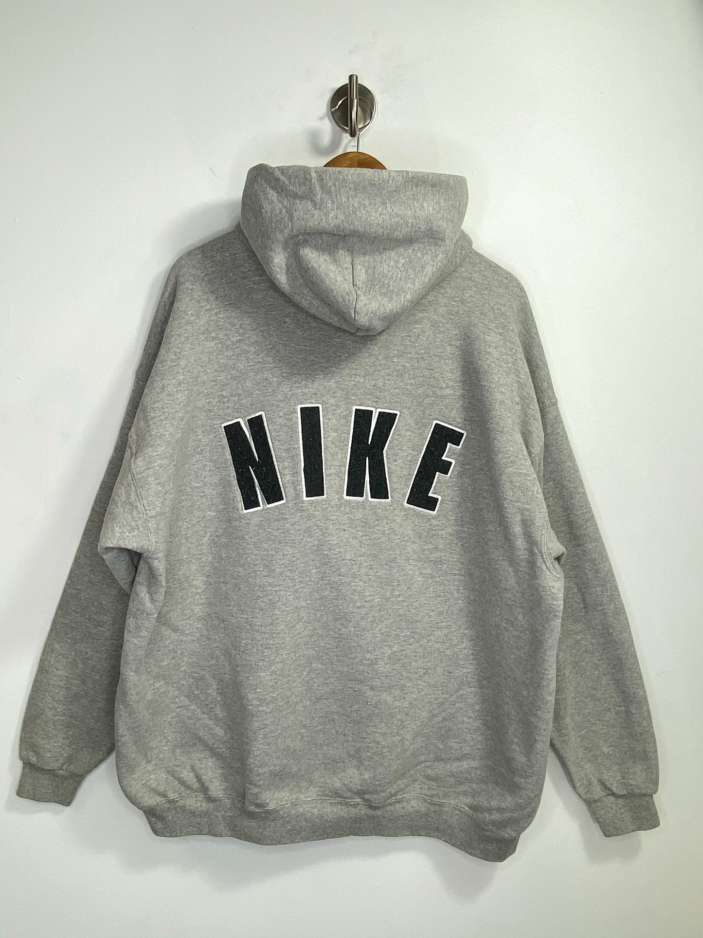 90's Nike Center Swoosh x Back print  Made in USA Vintage Sweat-Shirt / 4585